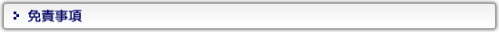 免責事項
